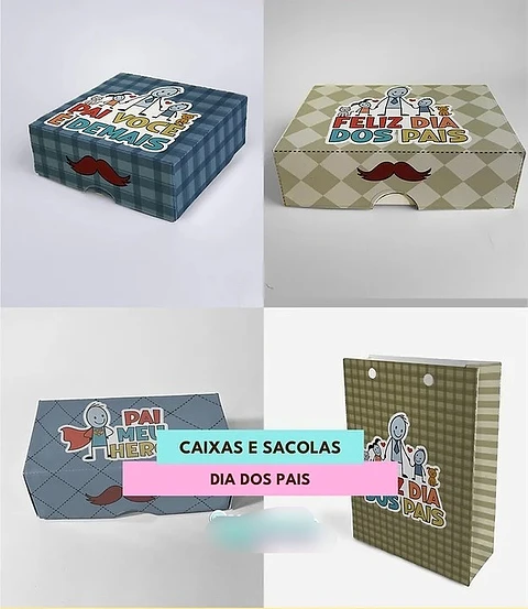 Arquivo Dia dos Pais Caixa e Sacolas