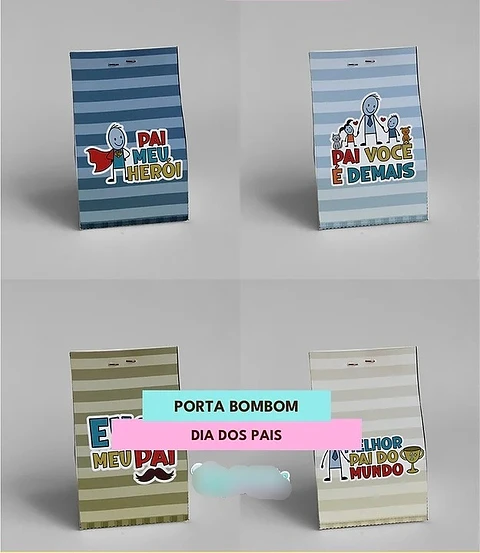Arquivo Dia dos Pais Porta Bombom