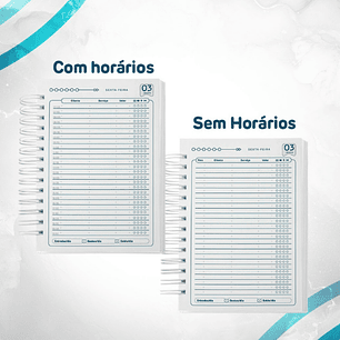 Arquivo Combo Agendamento 2025 - Coleção Topázio