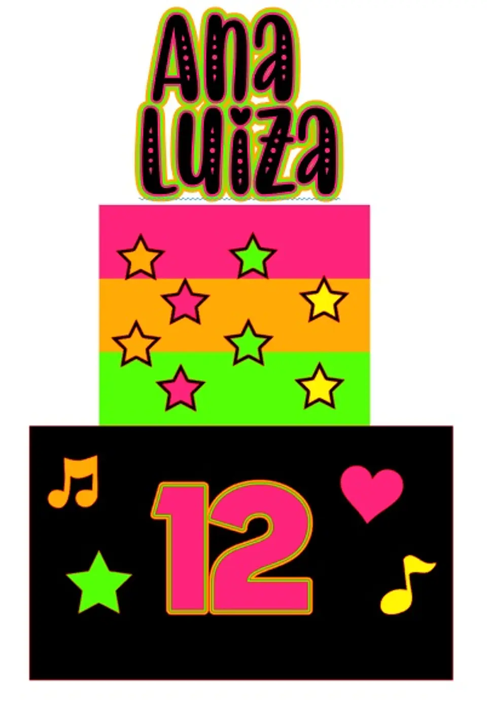 Arquivo de Corte Topo Neon 1