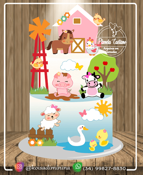 Arquivo de Corte Topo Fazendinha 