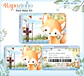Arquivo Encadernação Baby Raposinha Menino Bosque - Thumbnail 15
