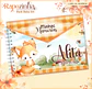 Arquivo Encadernação Baby Raposinha Menina Bosque - Thumbnail 4