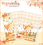 Arquivo Encadernação Baby Raposinha Menina Bosque - Thumbnail 9