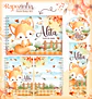 Arquivo Encadernação Baby Raposinha Menina Bosque - Thumbnail 20