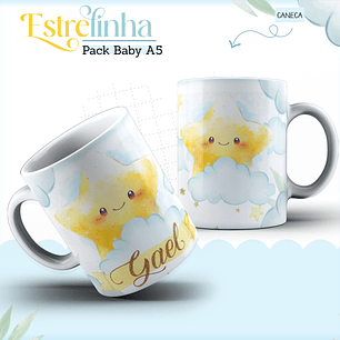 Arquivo Encadernação Baby Estrelinha Menino