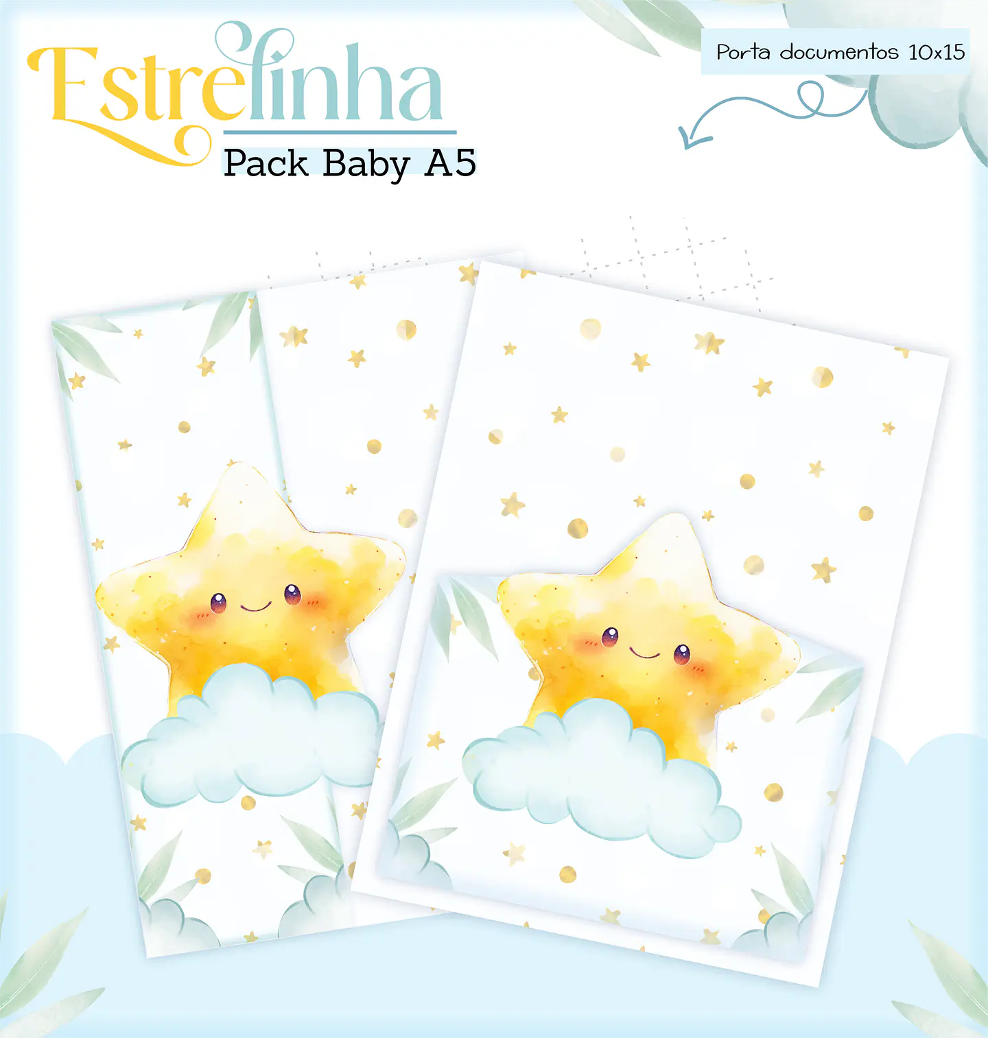 Arquivo Encadernação Baby Estrelinha Menino 19