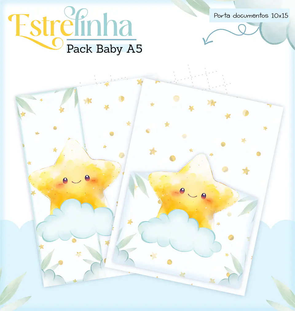 Arquivo Encadernação Baby Estrelinha Menino 19