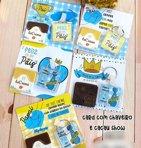 Arquivo Card Chaveiro e Doce Dia dos Pais