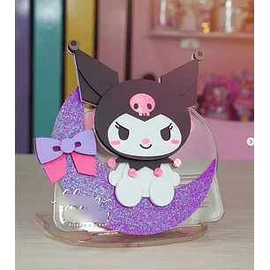  Arquivo de Corte Porta Doces Bola Acrilica - Kuromi