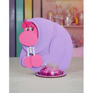 Arquivo de Corte Porta Doces Bola Acrilica - Divertidamente Vergonha