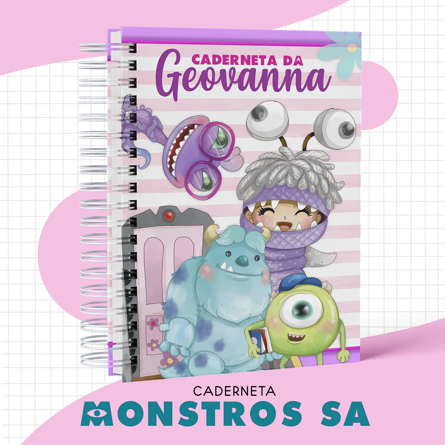 Arquivo Encadernação Baby Monstros SA 4