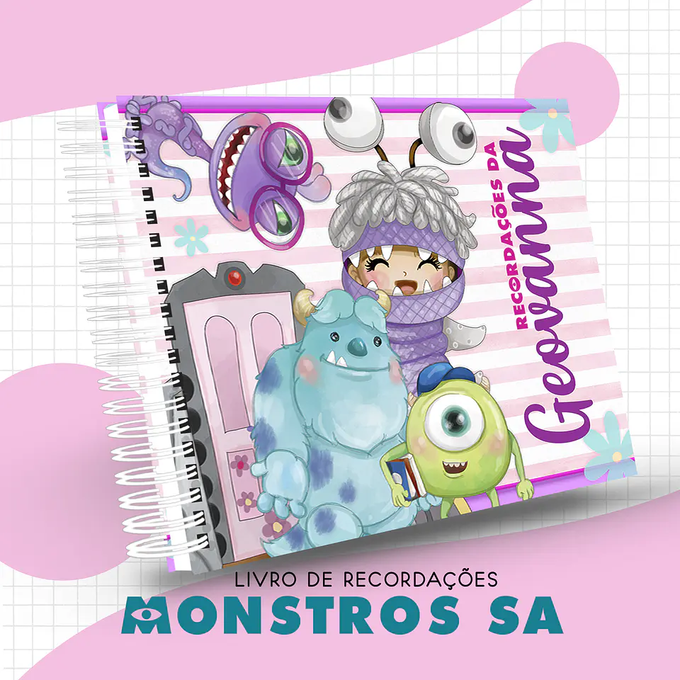 Arquivo Encadernação Baby Monstros SA 6