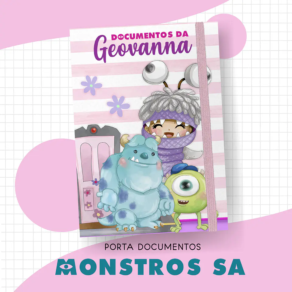 Arquivo Encadernação Baby Monstros SA 7