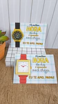 Arquivo Dia dos Pais Card Relógio Moeda de Chocolate ou La Creme - Thumbnail 3