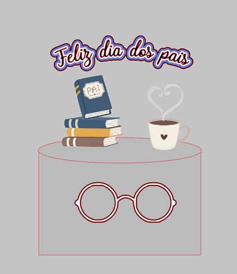 Arquivo Topo Dia dos Pais Livro, Café e Óculos