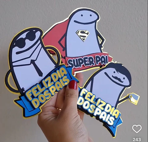 Arquivo Topo Dia dos Pais Flork Combo 3 topos