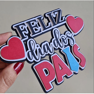 Arquivo Topo Feliz Dia dos Pais em camadas