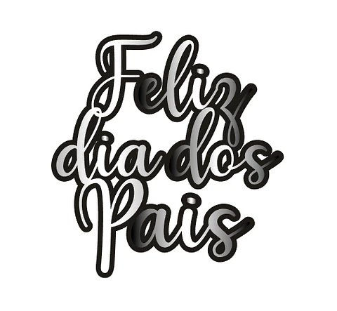 Arquivo Topo Feliz Dia dos Pais em camadas