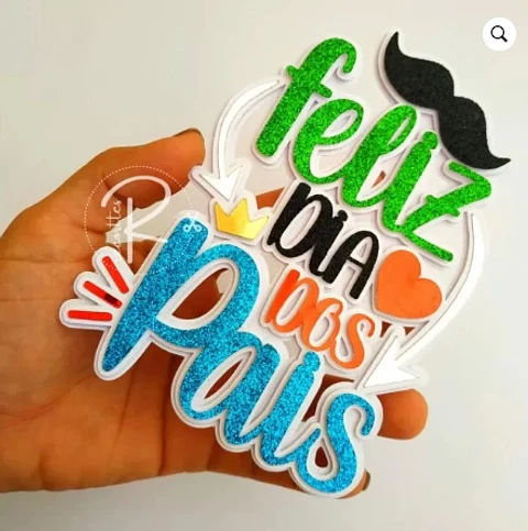 Arquivo Topo Feliz Dia dos Pais em camadas
