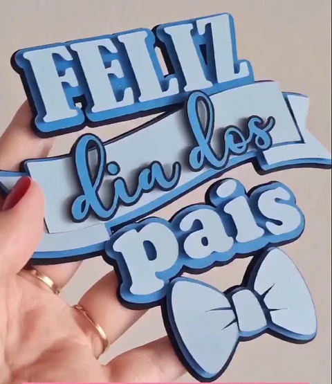 Arquivo Topo Feliz Dia dos Pais em camadas