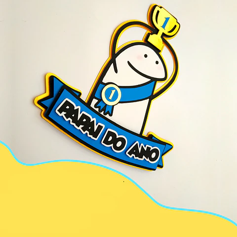 Arquivo Topo Dia dos Pais Flork Papai do Ano Trofeu