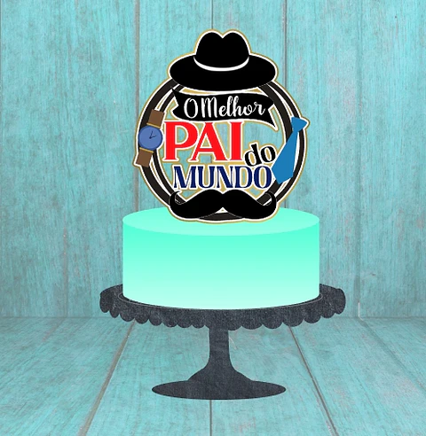 Arquivo Topo Dia dos Pais Melhor Pai do Mundo CIRCULAR