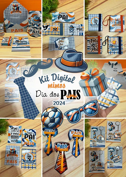 Arquivo Completo Dia dos Pais - Kit Digital e Mimos