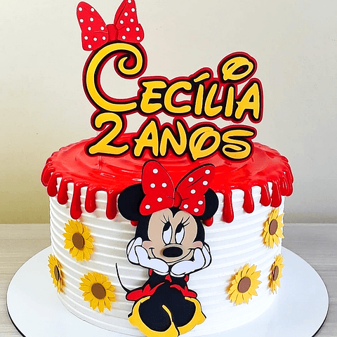 Arquivo de Corte Topo Minnie