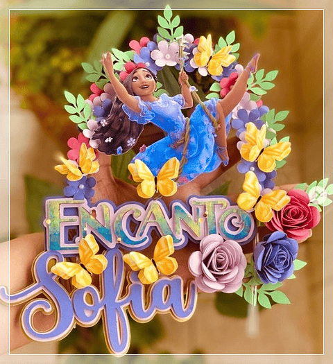 Arquivo de Corte Topo Encanto