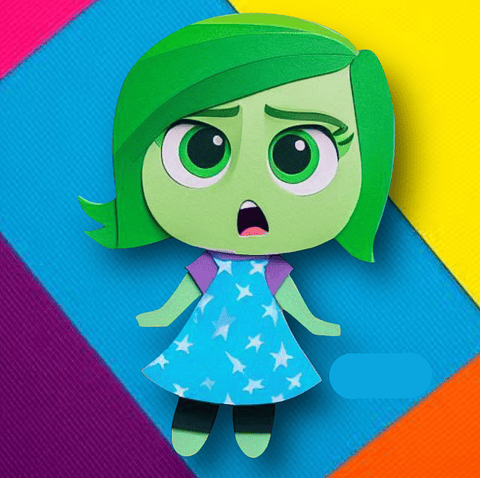 Arquivo Topo de Bolo Divertidamente Nojinho - EM CAMADAS