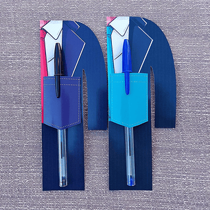 Arquivo Card Porta Caneta Terno