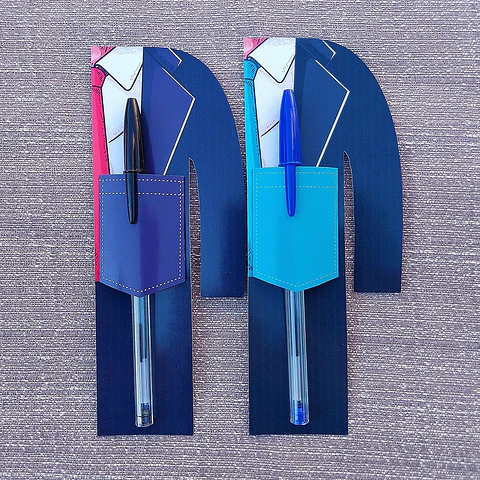 Arquivo Card Porta Caneta Terno