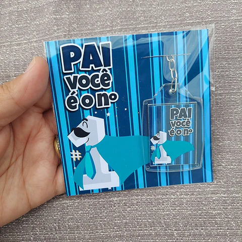 Arquivo Card Chaveiro Dia dos Pais