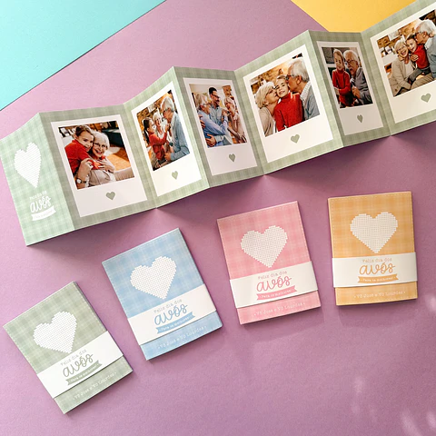 Arquivo Dia dos Avós Mini Albúm de Fotos