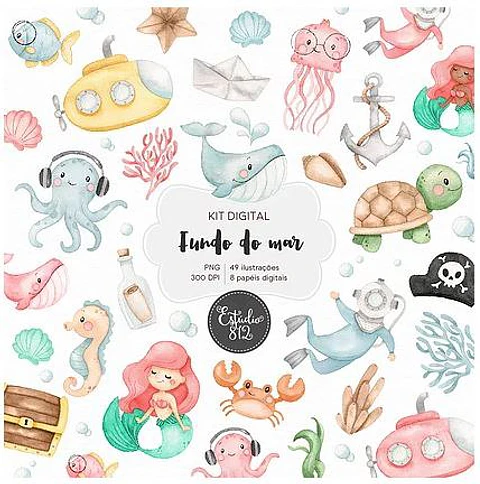 Arquivo Kit Digital Fundo do Mar 