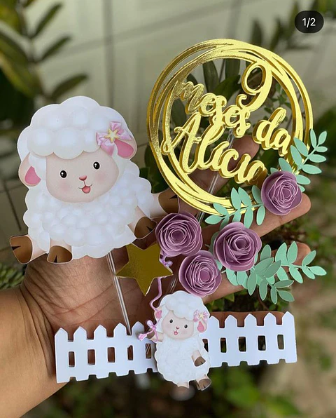 Arquivo de Corte Topo Ovelhinha