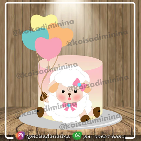 Arquivo de Corte Topo Ovelhinha