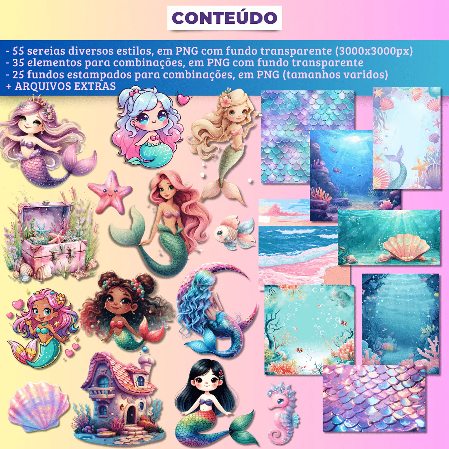 Kit Digital Sereias 2