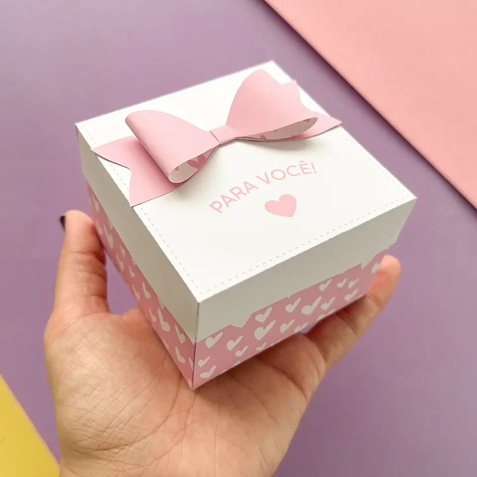 Arquivo Caixa Presente Quadrada 3