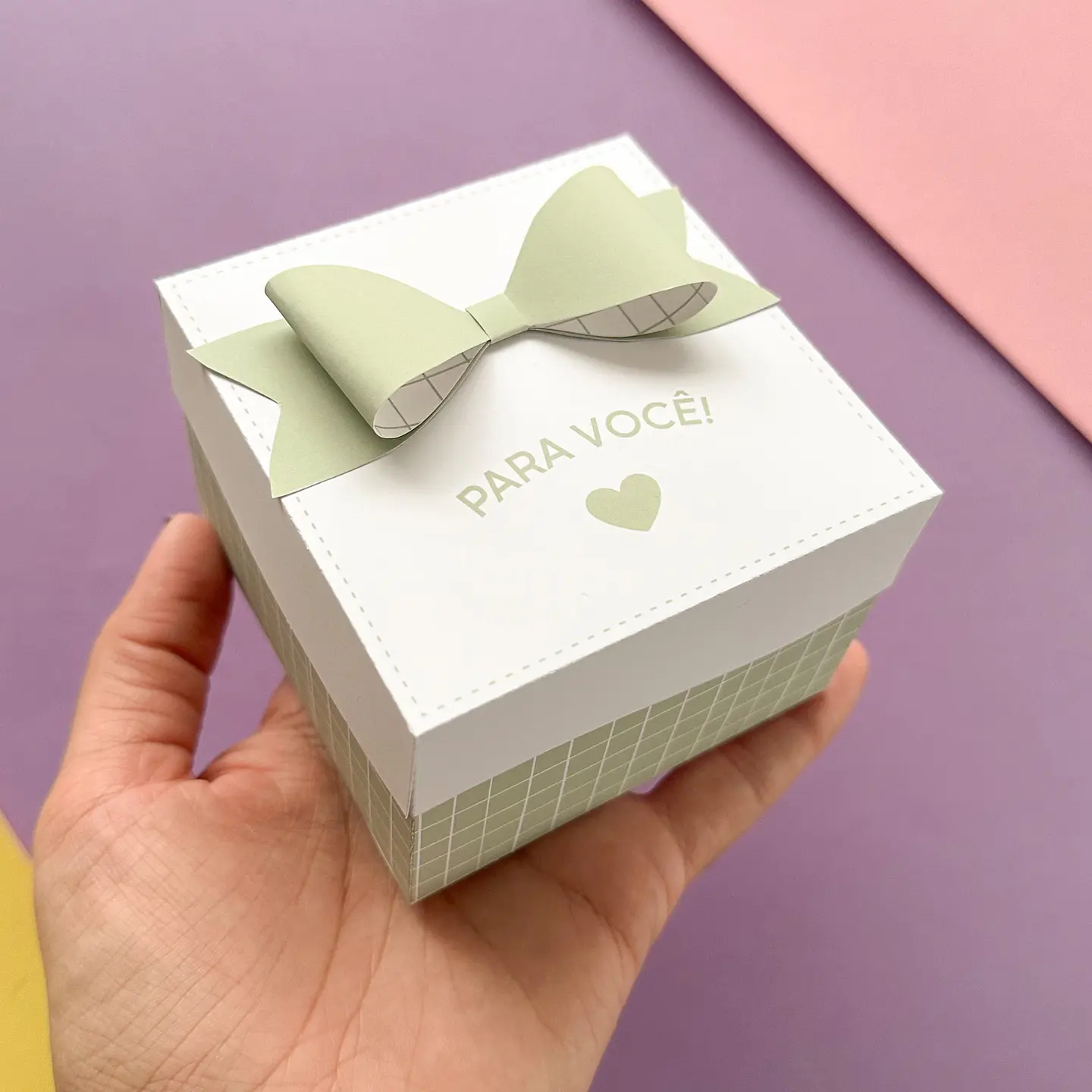 Arquivo Caixa Presente Quadrada 4
