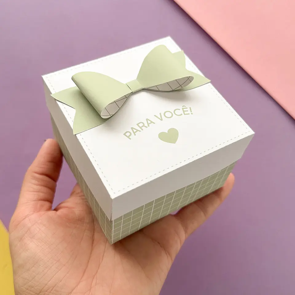Arquivo Caixa Presente Quadrada 4