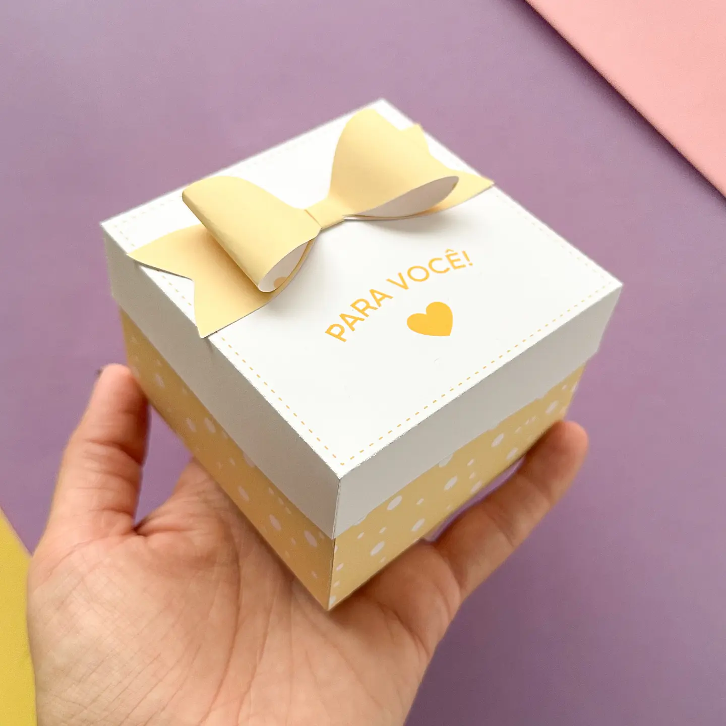 Arquivo Caixa Presente Quadrada 5