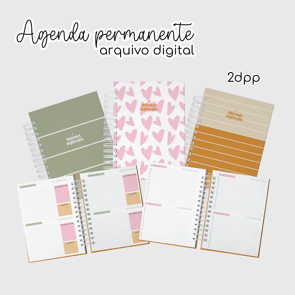 Arquivo Encadernação Combão Agendas e Planners Permanente - GE 3