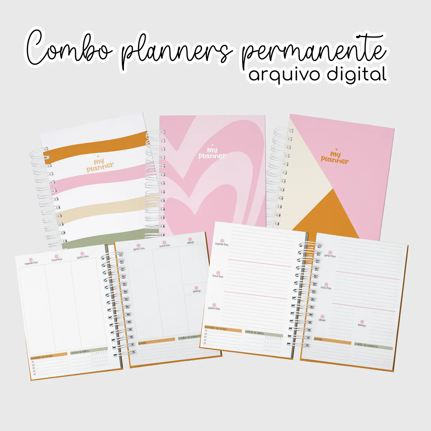 Arquivo Encadernação Combão Agendas e Planners Permanente - GE 4