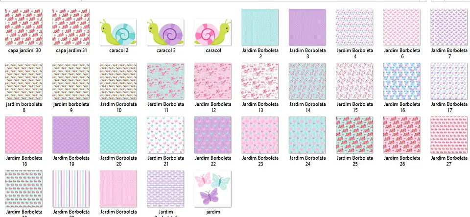 Kit Digital Jardim das Borboletas 2
