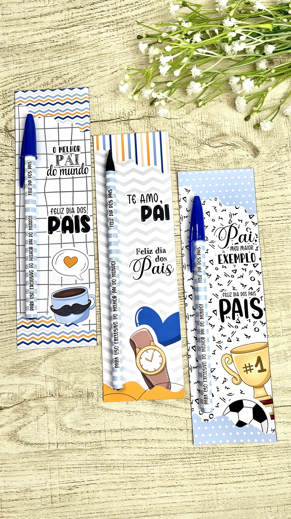Arquivo Card Lapis ou Caneta Dia dos Pais 1
