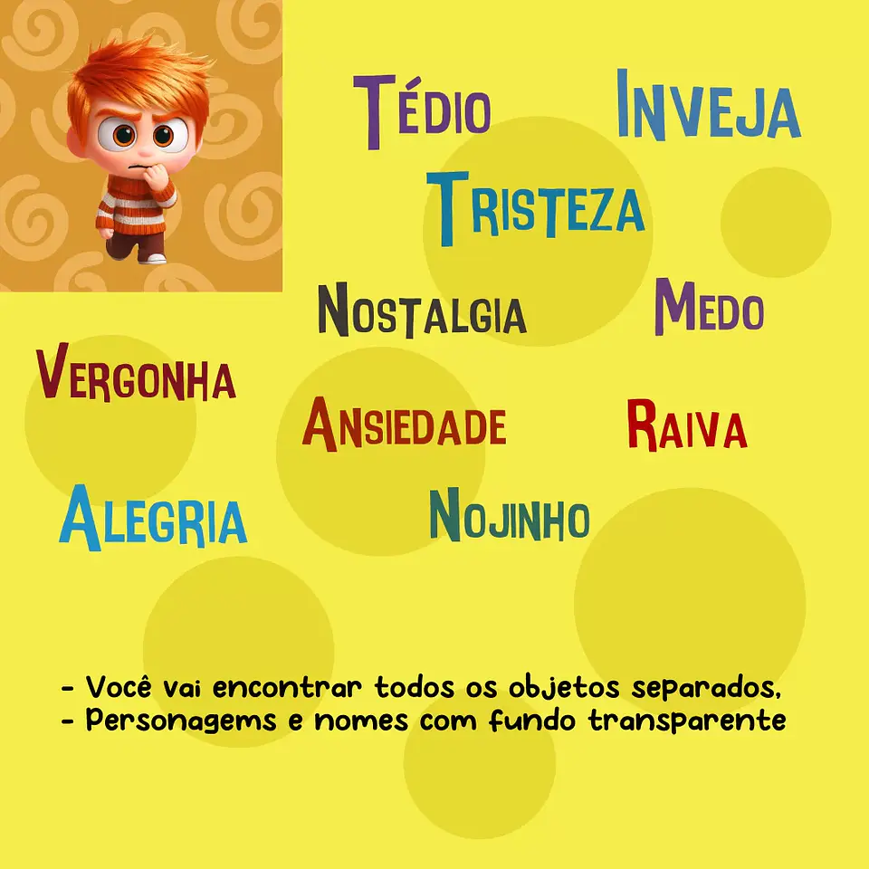 Kit Digital Divertidamente Meninos 3