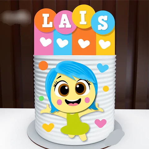 Arquivo Topo de Bolo Divertidamente Alegria