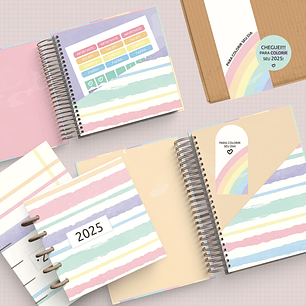 Arquivo Encadernação Coleção Colorir seu Dia 2025